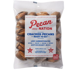 Ready to eat cracked pecans
