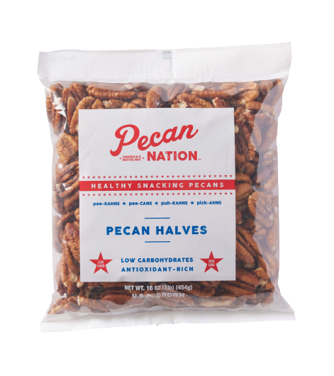 Natural pecan halves