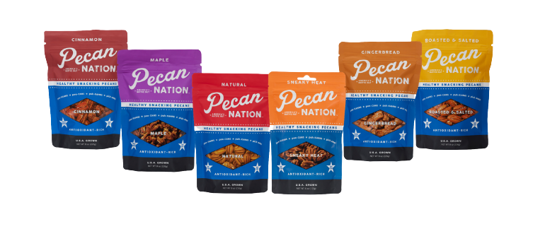 variety pecan nut flavors