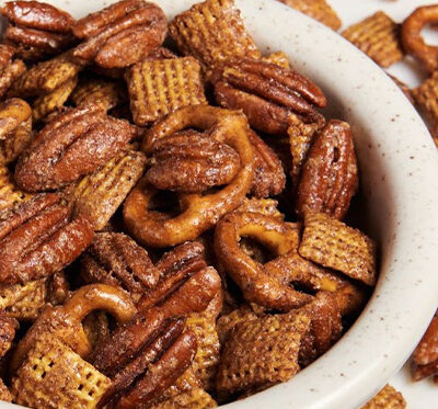 Candied Pecan Snack Mix