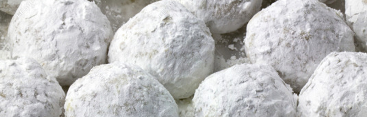 White Pecan Snowball Cookies