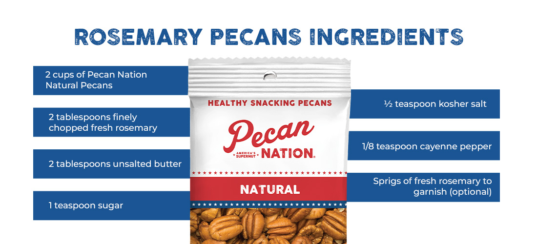 Rosemary pecans