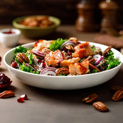 Pecan and Salmon Power Bowl